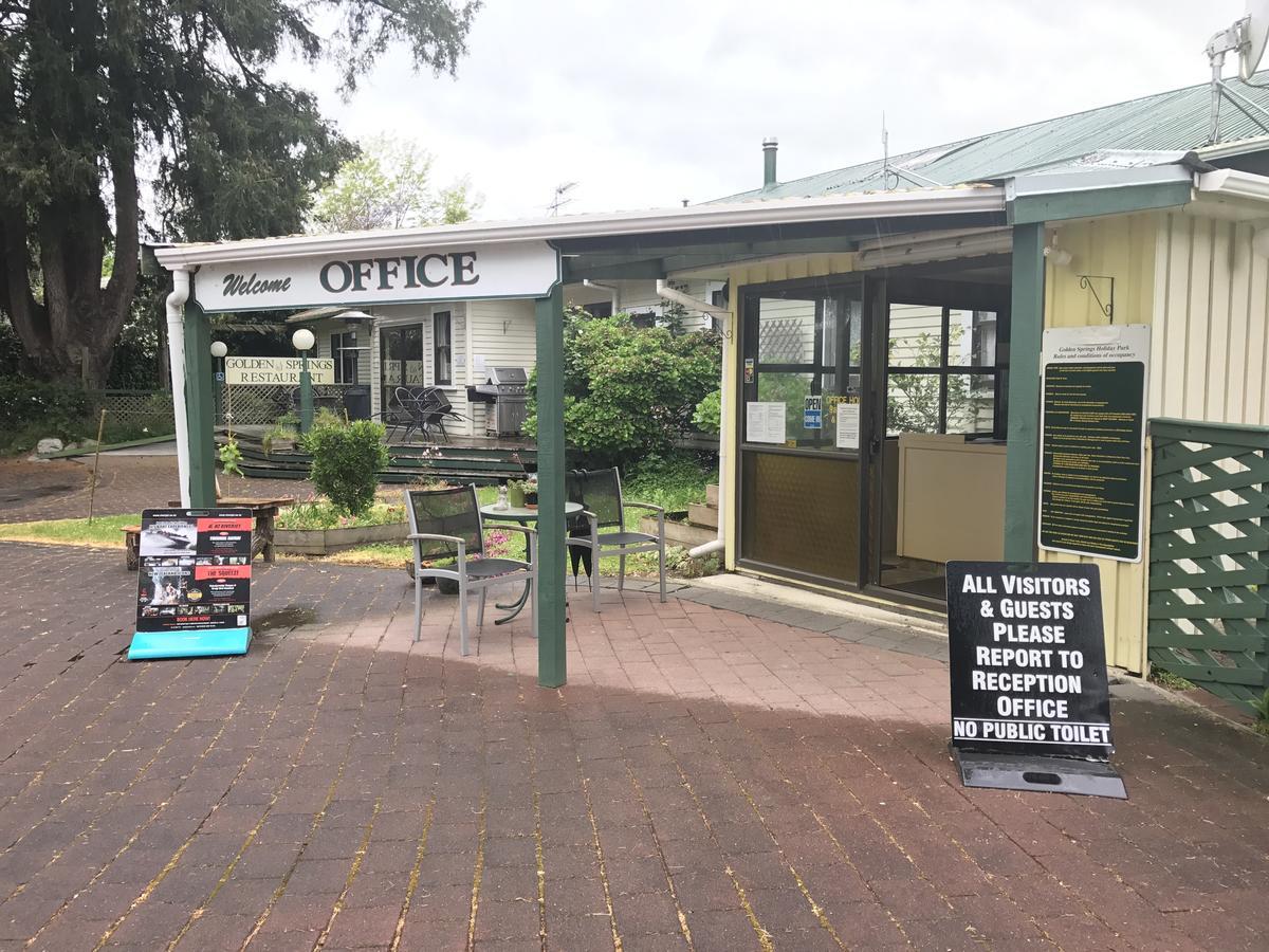 Golden Springs Motel, Holiday Park Rotorua Exterior foto